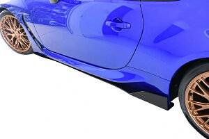 ノブレッセBRZ ZD8 サイドステップ FRP製 艶消しブラック単色塗装済み品