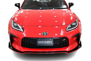 ノブレッセGR86 ZN8 フロントリップスポイラー FRP製 スパークレッド(DCK)×ブラック(202)ツートン塗装済み品