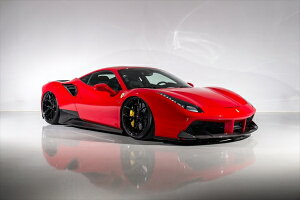 エイムゲインフェラーリ 488GTB F142B AIMGAIN SPORT パーフェクトボディキット / リアディフューザー カメラ付車