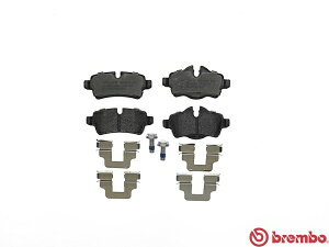 �u�����{�u���[�L�p�b�h MINI MINI CLUBMAN (R55) [ MMJCW ][ 09/06�`10/09 ] ���A �u���b�N | �y��2�z/Front 4POT/ JOHN COOPER WORKS