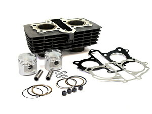 高品質ノーマルボア シリンダーキット CB125T 124cc 44mm ボア 高品質 ノーマルサイズ カスタム パーツ