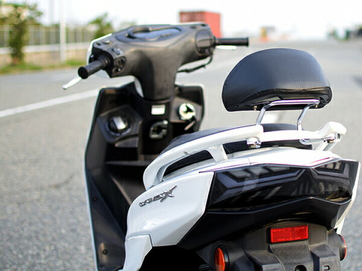 楽天市場】シグナスX SR 125 4型 SEA5J タンデム バックレスト 