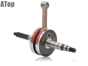 JOG90 ジョグ90 AXIS90 アクシス90 3VR 3WF フルカウンター ロングクランクシャフト 45mm 赤クランク カスタム パーツ