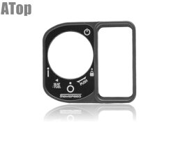 PCX125 JK05 JK06 PCX160 KF47 キーシリンダーカバー メインスイッチカバー ガンメタ カスタム パーツ