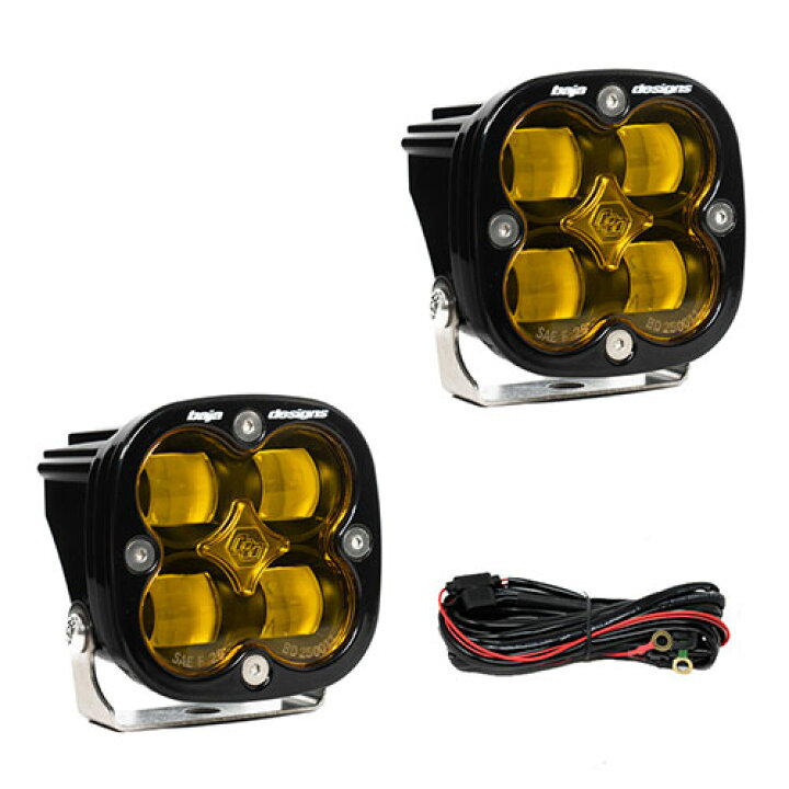楽天市場】Squadron SAE LED フォグライトキット アンバー 2個 セット 