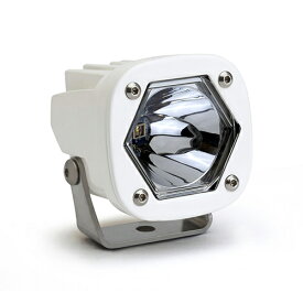 LED ライト S1シリーズ Laser レーザースポットライト 本体カラー ホワイト BajaDesigns バハデザイン 正規品