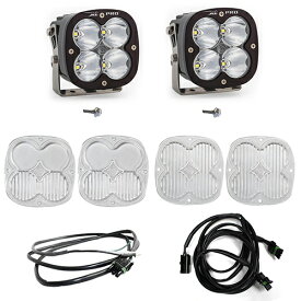 Aピラーマウント LED ライト キット フォード ブロンコ アップフィッタースイッチ付車両 2021年以降現行 XL Pro スポットライト ドライビングコンボレンズ ワイドコーナリングレンズ付き BajaDesigns バハデザイン 正規品