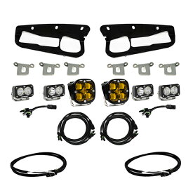 LED フォグライト キット フォード ブロンコ アップフィッタースイッチ付車両 2021年以降現行 Squadron SAE S2 Sport マルチパターンライト アンバー BajaDesigns バハデザイン 正規品