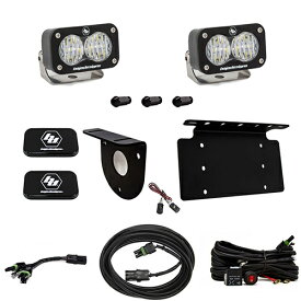 スペアタイヤマウント LED ライト キット フォード ブロンコ 2021年以降現行 S2 Sport ワイドコーナリングライト ライセンスプレートマウント付き BajaDesigns バハデザイン 正規品