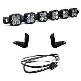 フロントバンパーマウント LED ライト キット フォード ブロンコ アップフィッタースイッチ付車両 2021年以降現行 純正プラスチックバンパー用 XL Linkable 6連ライトバー BajaDesigns バハデザイン 正規品