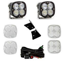 [5万円以上でポイント5倍 3000円OFF]Aピラーマウント LED ライト キット ジープ JKラングラー 2007-2018年 XL80 ドライビングコンボライト スポットレンズ ワイドコーナリングレンズ付き BajaDesigns バハデザイン 正規品