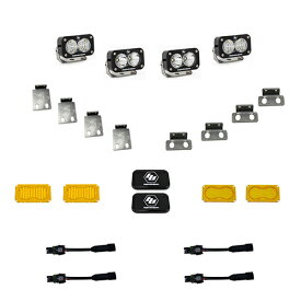 LED フォグライト キット フォード F-150 ラプター 2021年以降現行 S2 Pro スポットライト ワイドコーナリングレンズ アンバーレンズ付き BajaDesigns バハデザイン 正規品