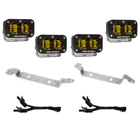 LED フォグランプ トヨタ タコマ N400型 2023年以降現行 S2 SAEシリーズ フォグライト アンバー BajaDesigns バハデザイン 正規品