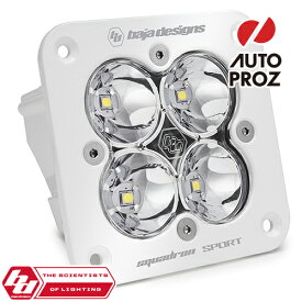 BajaDesigns 正規品 Squadron Sportシリーズ LED スポットライト フラッシュマウント 本体カラー：ホワイト 1個