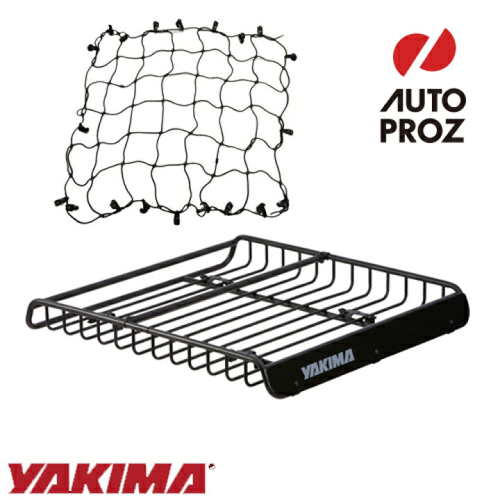 楽天市場】ルーフラック ネットセット メガウォーリアー YAKIMA ヤキマ 