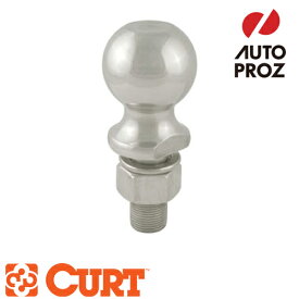 CURT 正規品 カート ヒッチボール ボール直径 2 5/16インチ ステンレス仕上げ 防サビ効果あり メーカー保証付