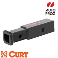 CURT 正規品 ヒッチメンバー用 変換レシーバー/アダプター 2インチ→1.25インチ変換 4インチ延長 メーカ…