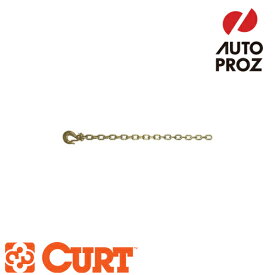 CURT 正規品 セーフティチェーンアセンブリ 3/8インチ×31インチ 最小ブレーキホース：24000LB メーカー保証付