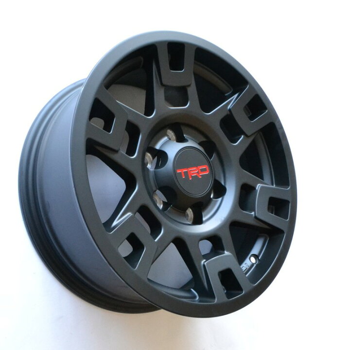楽天市場】USトヨタ 純正品 TRD 17インチホイール マットブラック 1本 