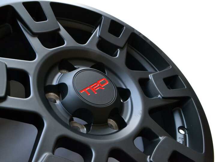 楽天市場】USトヨタ 純正品 TRD 17インチホイール マットブラック 4本 