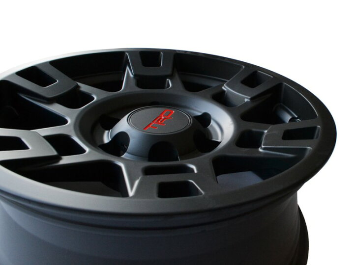楽天市場】USトヨタ 純正品 TRD 17インチホイール マットブラック 5本 