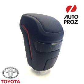 USトヨタ 純正品 TOYOTA タコマ 2017-2021年式 マニュアル車用 TRD Pro シフトノブ レッドステッチ