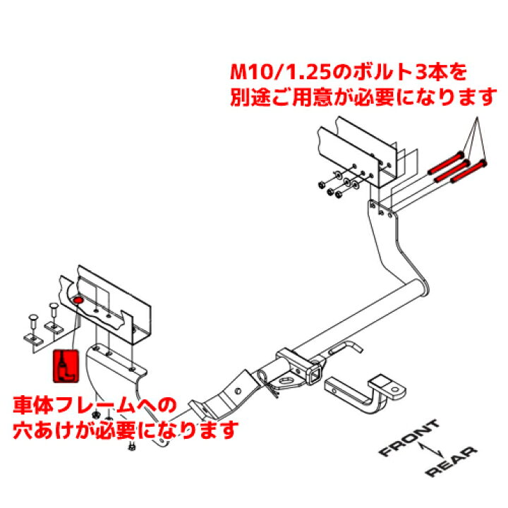 楽天市場】CURT 正規品 日産 キューブ Z12型 2008-2020年式 