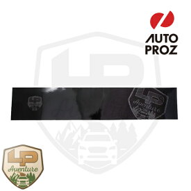 LPAventure 正規品 ディフレクター ステッカー YAKIMA ヤキマ オフグリッド用 ブラック FLP-STICKER-OFF-B