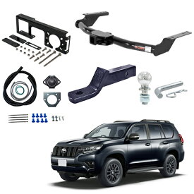 ヒッチメンバー 2インチ角 配線フルセット トヨタ ランドクルーザー プラド 120系 150系 ハイラックスサーフ 215系 CURT 正規品 メーカー保証付