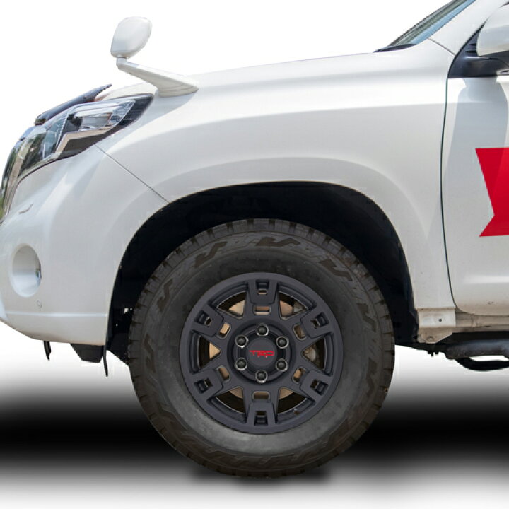 楽天市場】USトヨタ 純正品 TRD 17インチホイール マットブラック 5本 