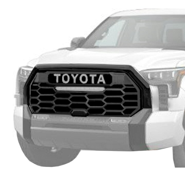 楽天市場】フロントグリル TRD Pro専用 トヨタ タンドラ 2022年式以降 