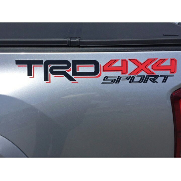 楽天市場】USトヨタ 純正品 TOYOTA タコマ ”TRD 4×4 SPORT” デカール 