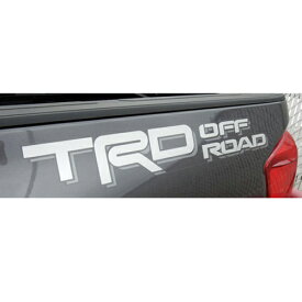USトヨタ 純正品 TOYOTA タコマ 2015-2016年式 ”TRD OFF ROAD” デカール ステッカー/シール シルバー×グレー 1枚