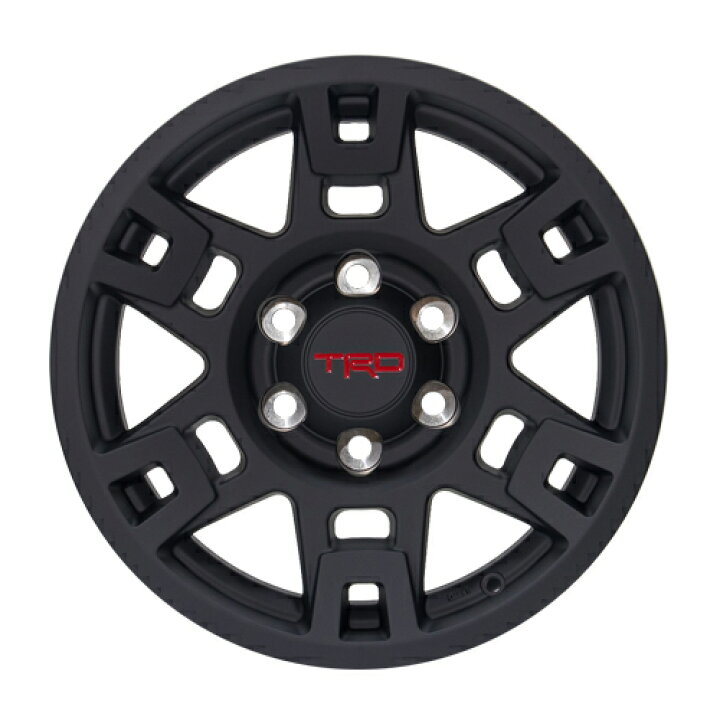 楽天市場】USトヨタ 純正品 TRD 17インチホイール マットブラック 5本 