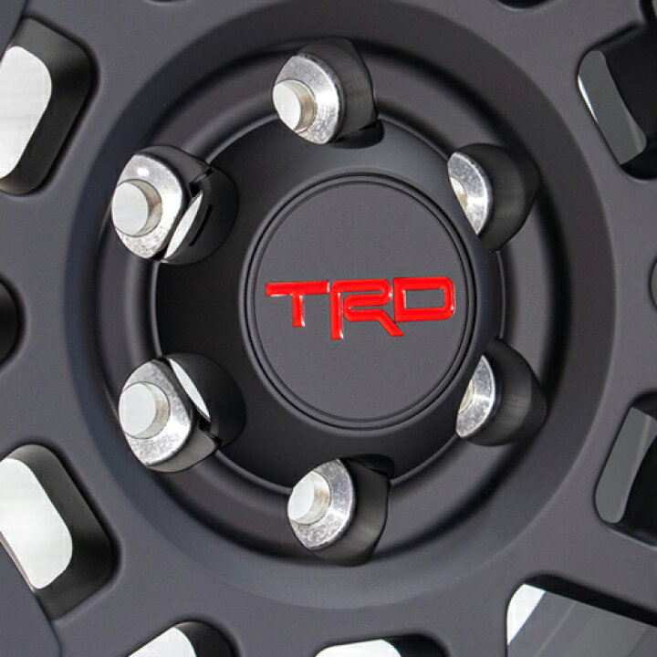 楽天市場】USトヨタ 純正品 TRD 17インチホイール マットブラック 5本 