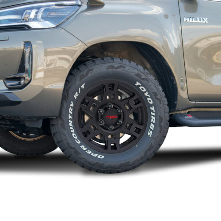 楽天市場】USトヨタ 純正品 TRD 17インチホイール マットブラック 4本 