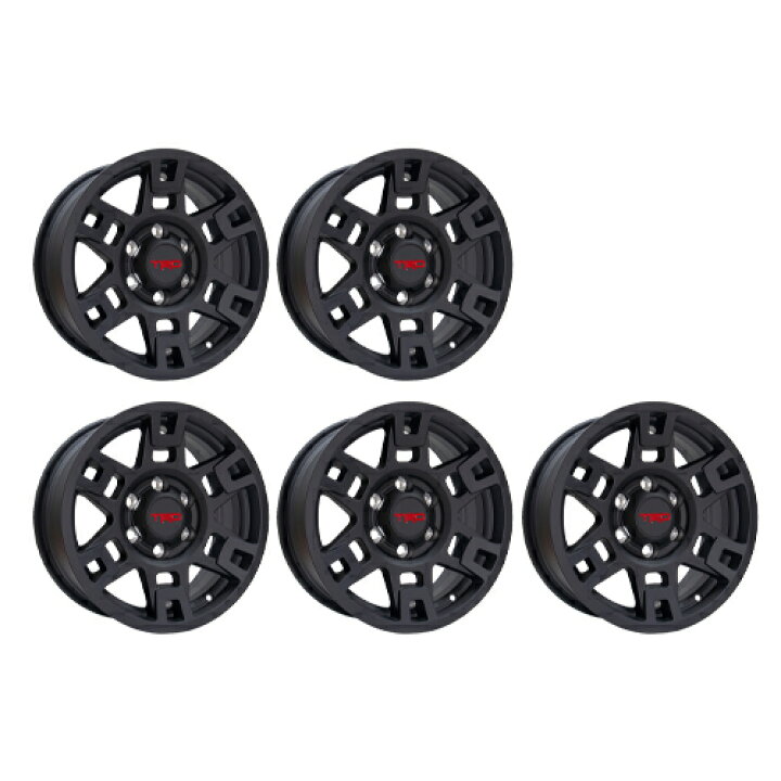 楽天市場】USトヨタ 純正品 TRD 17インチホイール マットブラック 5本  