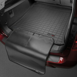 ラゲッジマット トランクマット トヨタ カローラクロス AWD 2022年式以降現行 2列目以降 バンパープロテクター付き カーゴトレー ブラック WeatherTech ウェザーテック 正規品