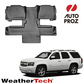 フロアマット シボレー タホ ガソリン車 2007-2014年式 2列目 フロアライナー ブラック WeatherTech ウェザーテック 正規品