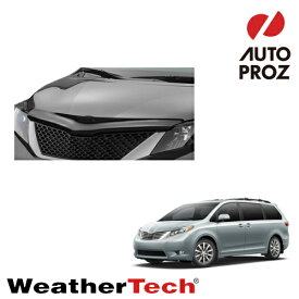 バグガード トヨタ シエナ 2011年式以降現行 フードプロテクター WeatherTech 正規品