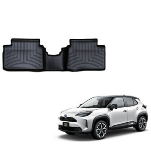 フロアマット トヨタ ヤリス クロス ハイブリッド AWD 2023年以降現行 2列目 右ハンドル用 フロアライナー ブラック WeatherTech ウェザーテック 正規品