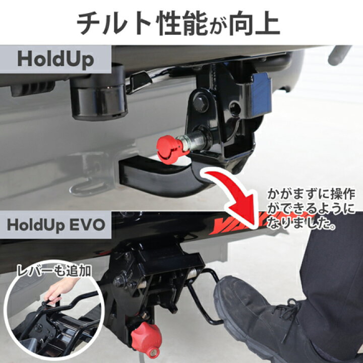 楽天市場】YAKIMA 正規品 サイクルキャリア ホールドアップEVO 2台積載 