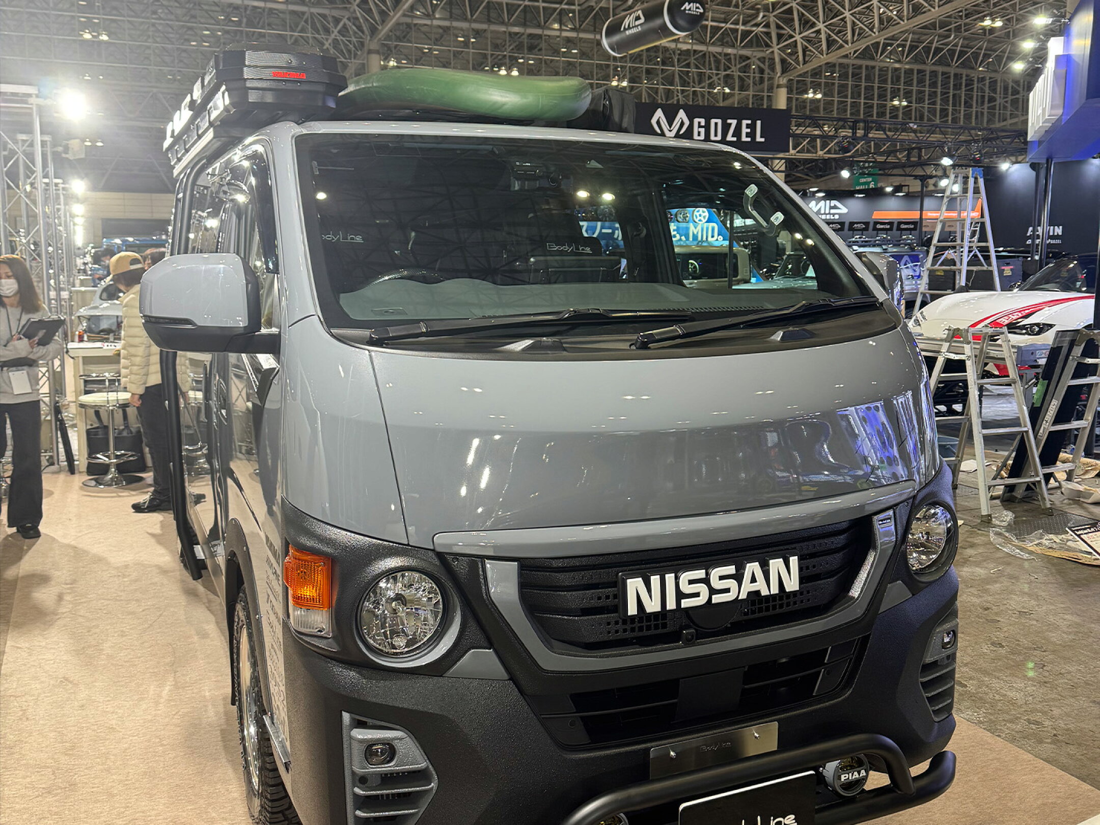 釣り仕様の日産キャラバン