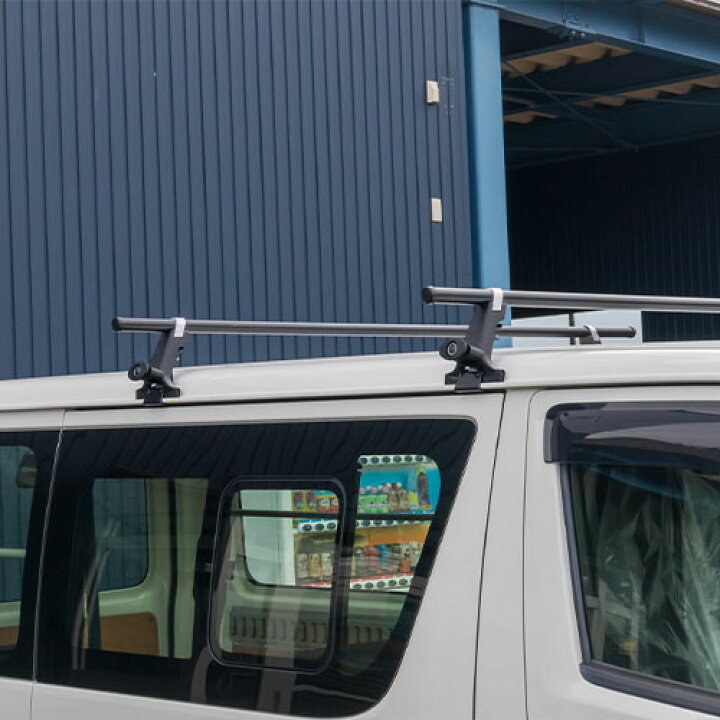 楽天市場】YAKIMA ベースラックセット 4セット 8脚 トヨタ ハイエース 