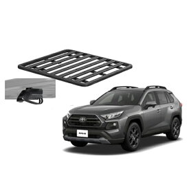 ロックンロードA 1240 × 1530mm トヨタ XA50型 RAV4 2018年以降現行 ストリームラインアダプター フラットラック セット YAKIMA ヤキマ 正規品