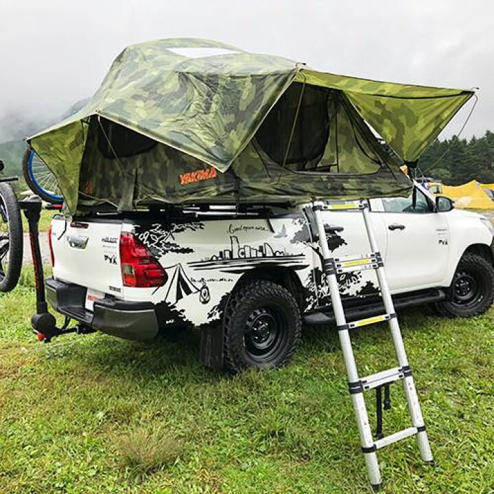 楽天市場】ルーフテント YAKIMA POLeR スカイライズ ルーフトップ 