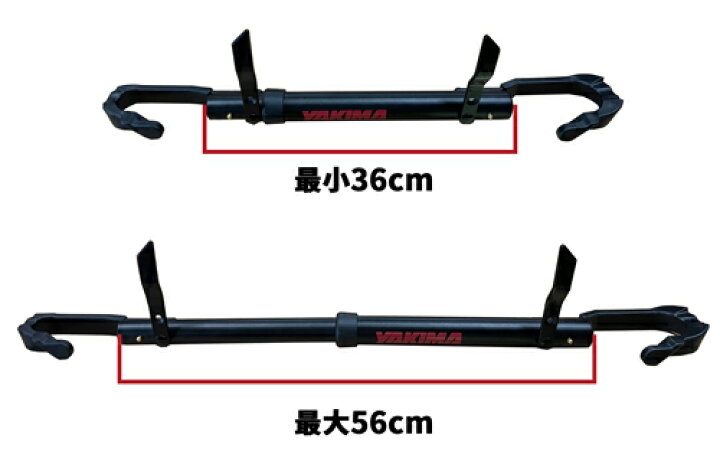 楽天市場】YAKIMA 正規品 チューブトップ バイクフレームアダプター 