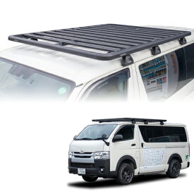 ロックンロードH 1570×2130mm トヨタ H200系 ハイエース ベースキャリア 110mmガーターマウント フラットラック セット 全高2.1M以下 YAKIMA ヤキマ 正規品