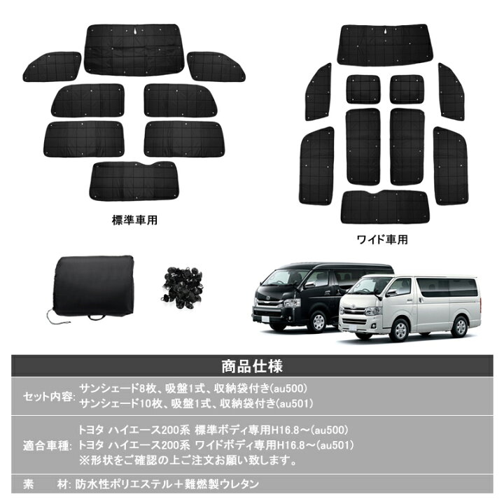 楽天市場】＼マラソン限定！5%OFF&P2倍UP／autorder トヨタ ハイエース 