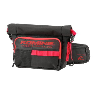 R~l KOMINE SA-243 EH[^[v[tEGXgobO 5L KOMINE BLACK RED